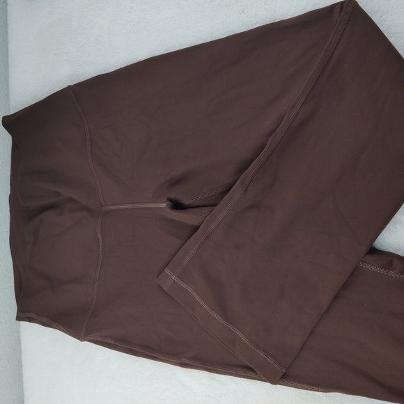 Lululemon Align High Rise Mini Flared Sz 8 Java - Picture 3 of 6